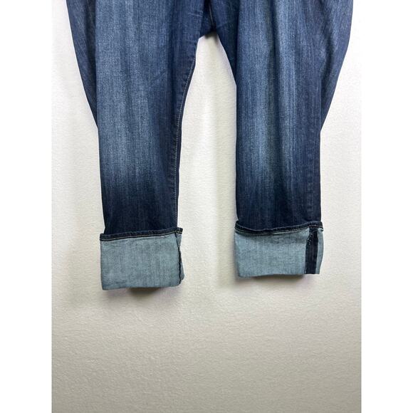 Kut from the Kloth Cameron straight leg cuffed cropped jeans womens size 20W￼ - Picture 3 of 12